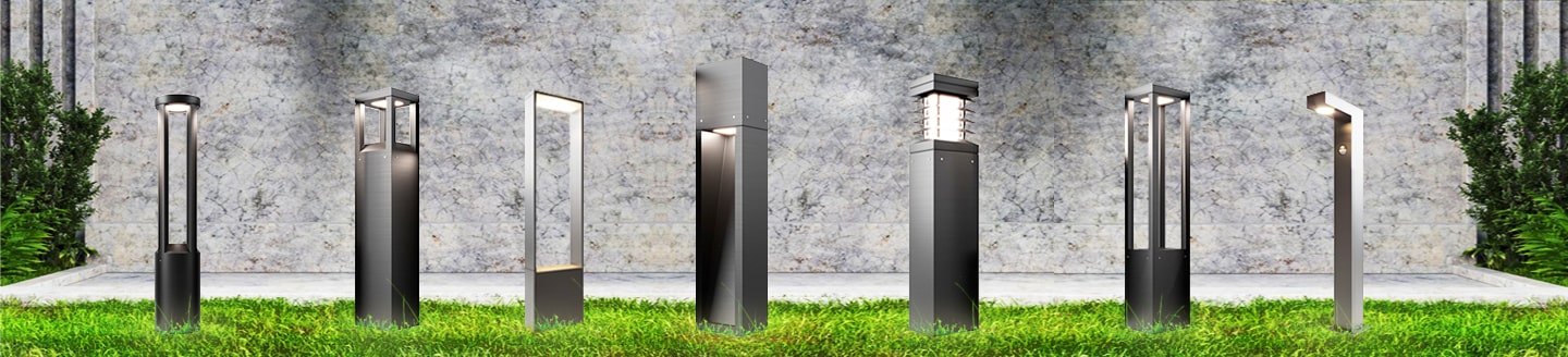 چراغ های حیاطی آلمینیوم