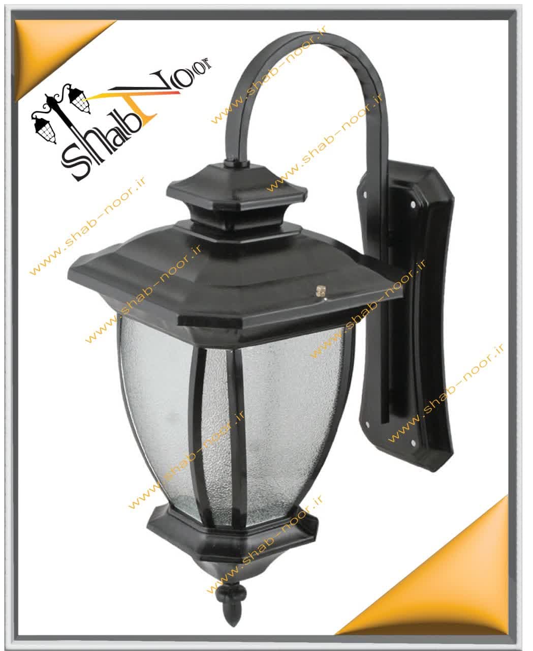 چراغ حیاطی مدل نگین دیواری