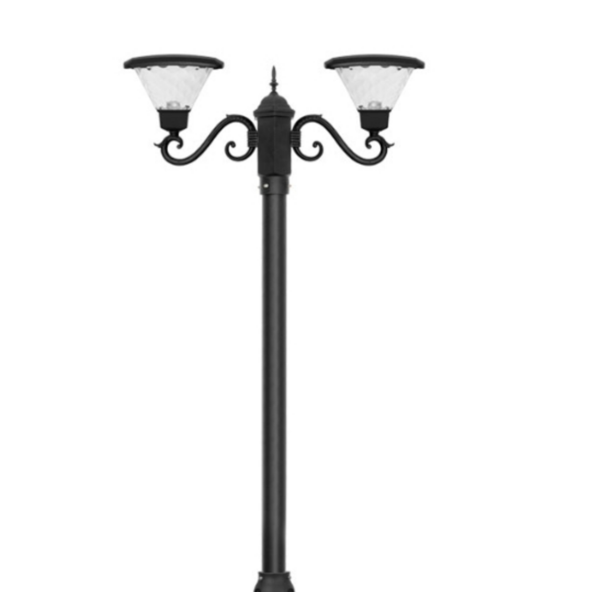 چراغ حیاطی مدل تابش دوشعله