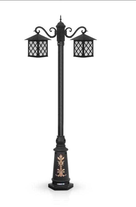 چراغ حیاطی مدل کارن(یک) دو شعله