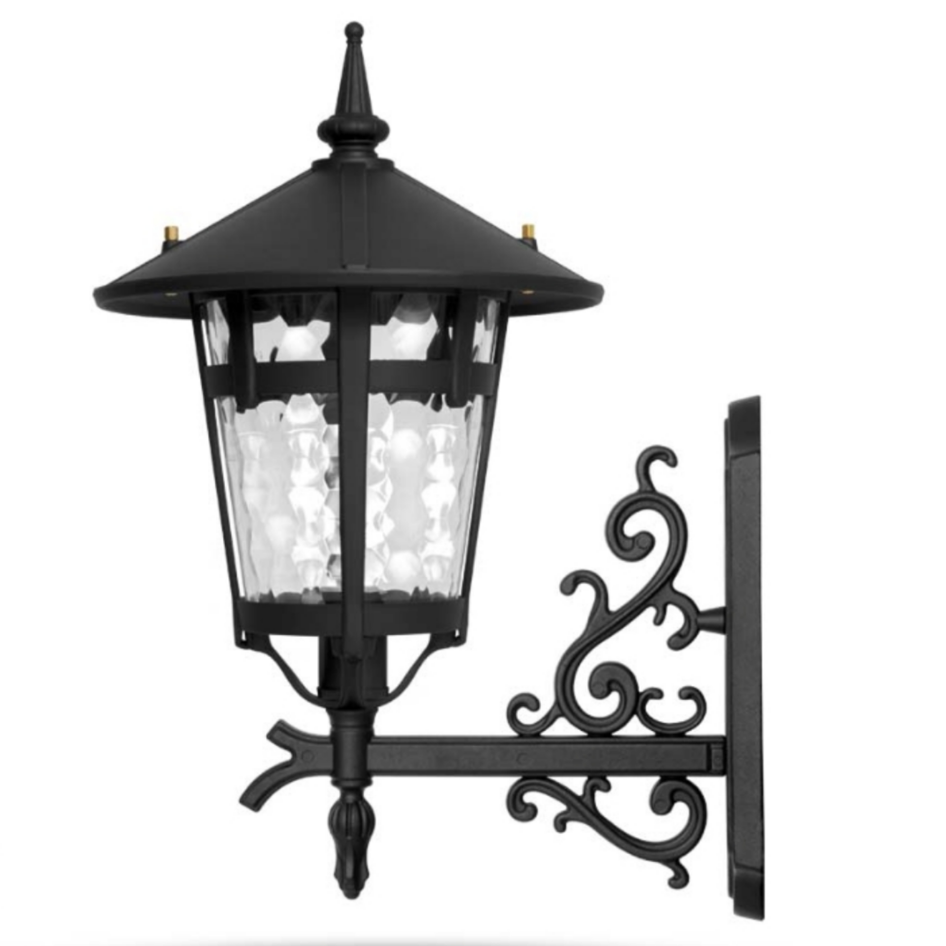 چراغ حیاطی مدل آبنوس دیواری رز