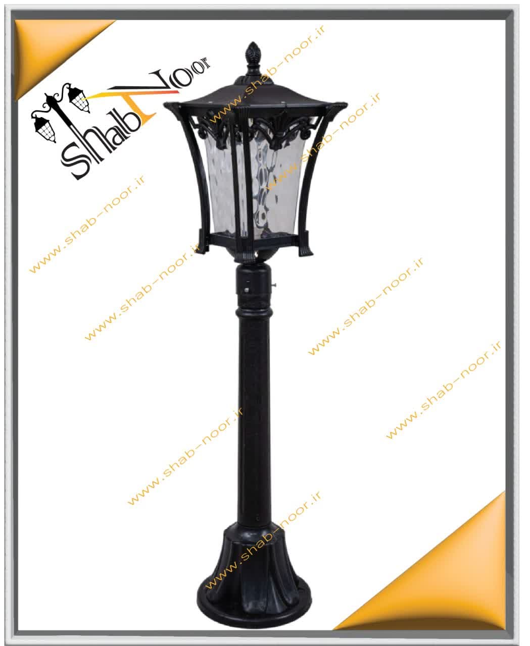 چراغ حیاطی مدل کاسپین سرلوله